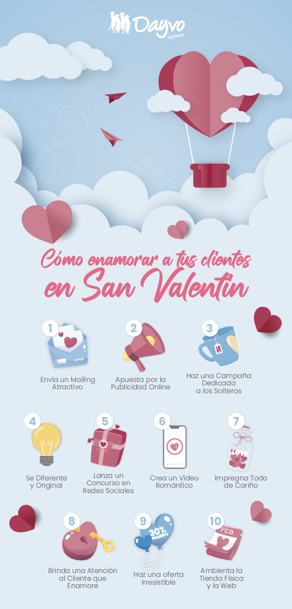 7 ideas de marketing para el día de San Valentín